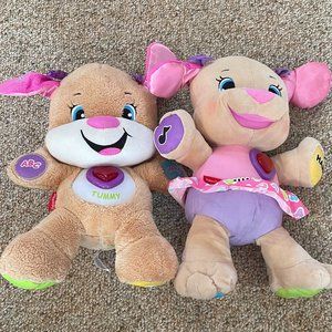 Dog and Bunny Music and Talking Stuffed Animals